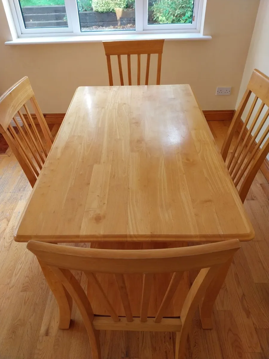 Table & 4 Chairs - Image 3