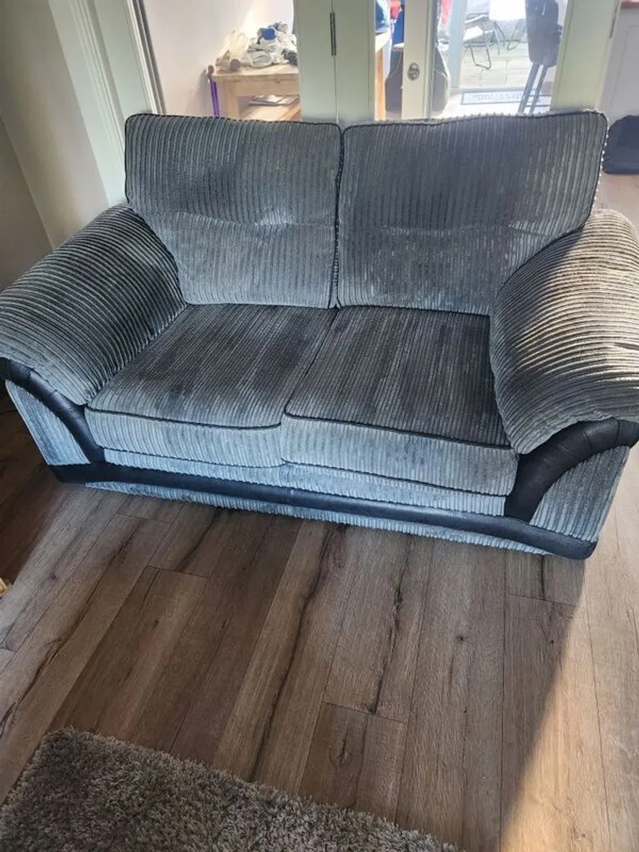 2 seater plus swivel chair - Image 1