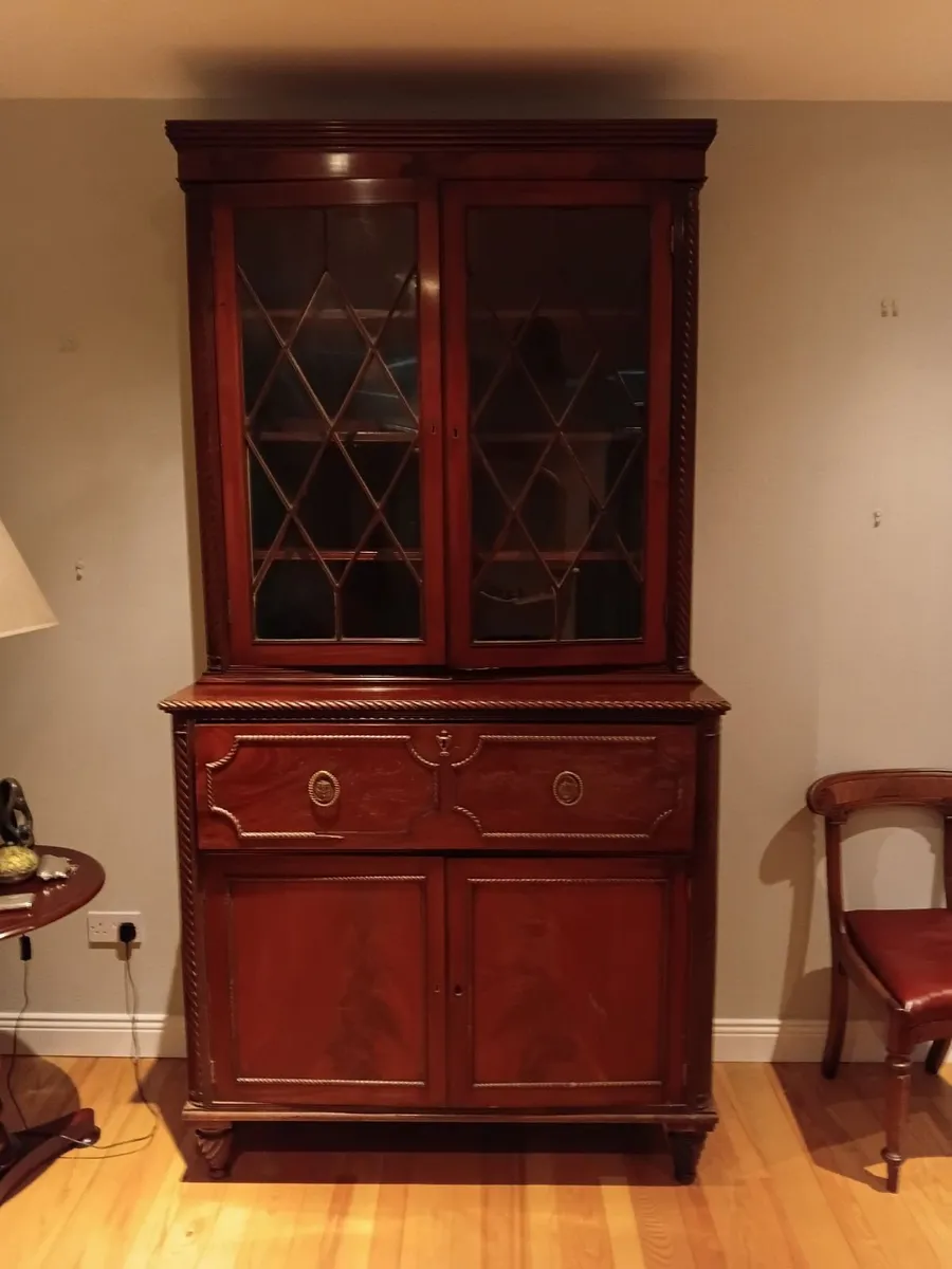 Antique Bookcase - Image 1