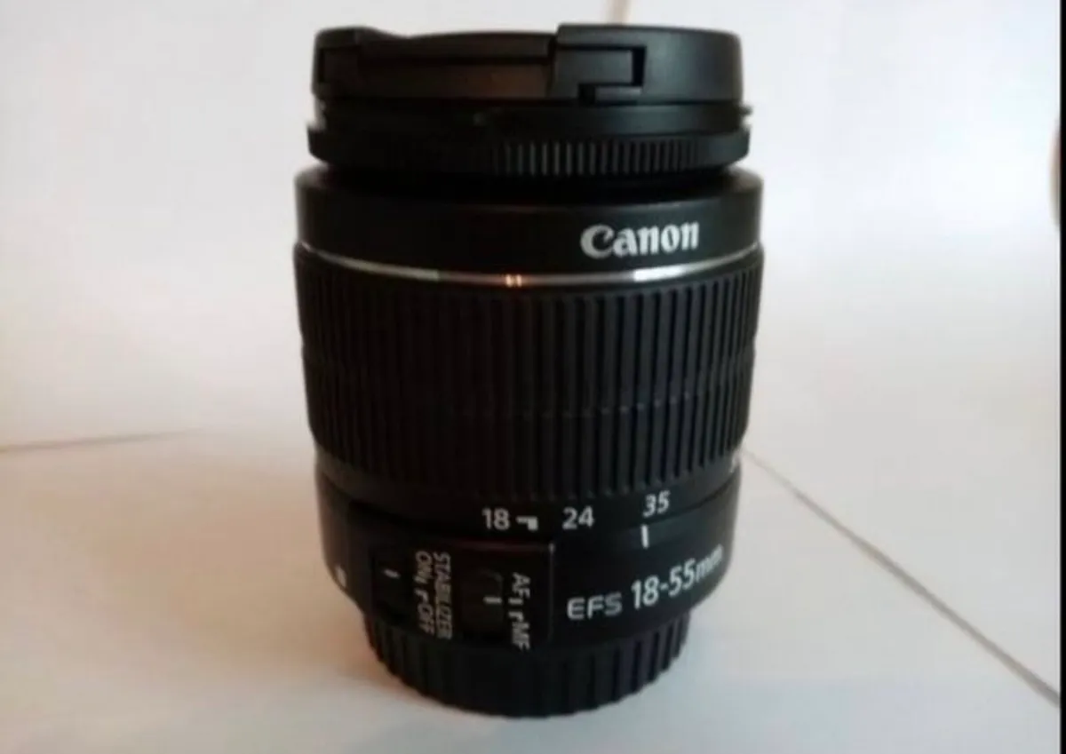 CANON EF-S 18-55mm f/3.5-5.6 STM IS Lens - Image 2