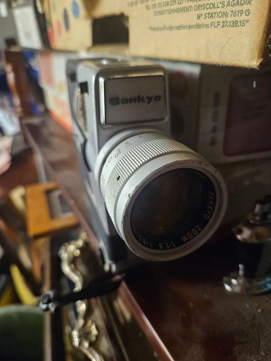 Vintage Retro Sankyo Video Camera - Image 1