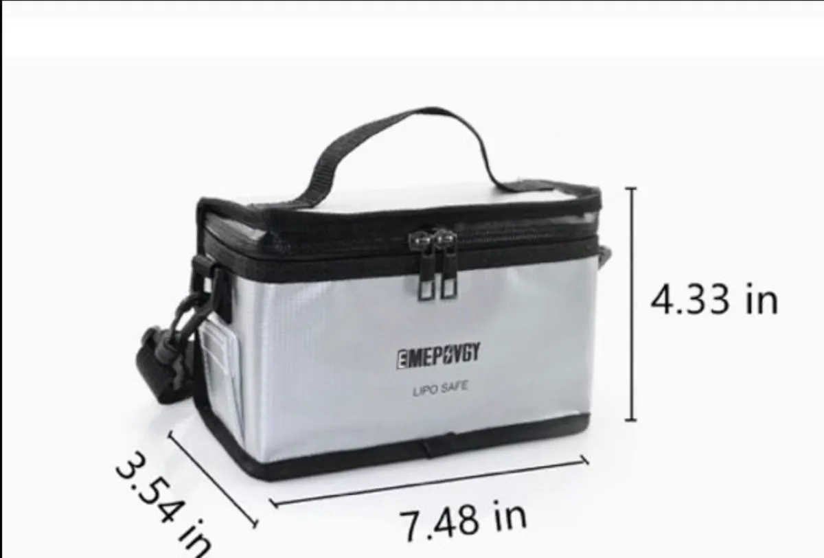 EMEPOVGY Lipo Battery Explosion Protection Bag - Image 1