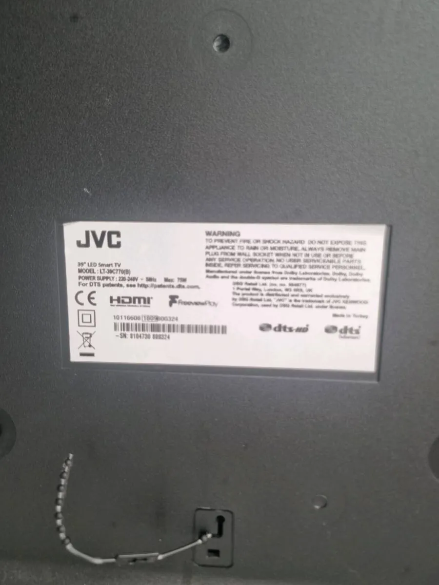 JVC 39" Smart Tv - Image 2