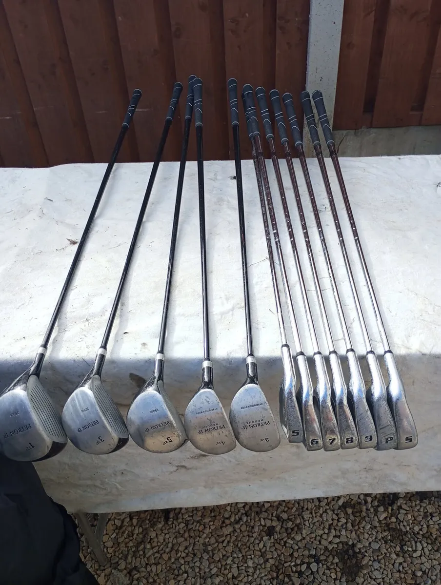 Petron ip golf clubs.  Left handed clubs - Image 2