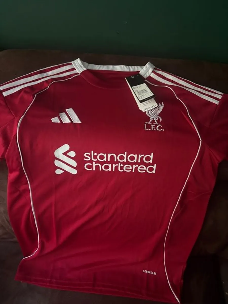 Hugo Ekitike signed Liverpool jersey - Image 4