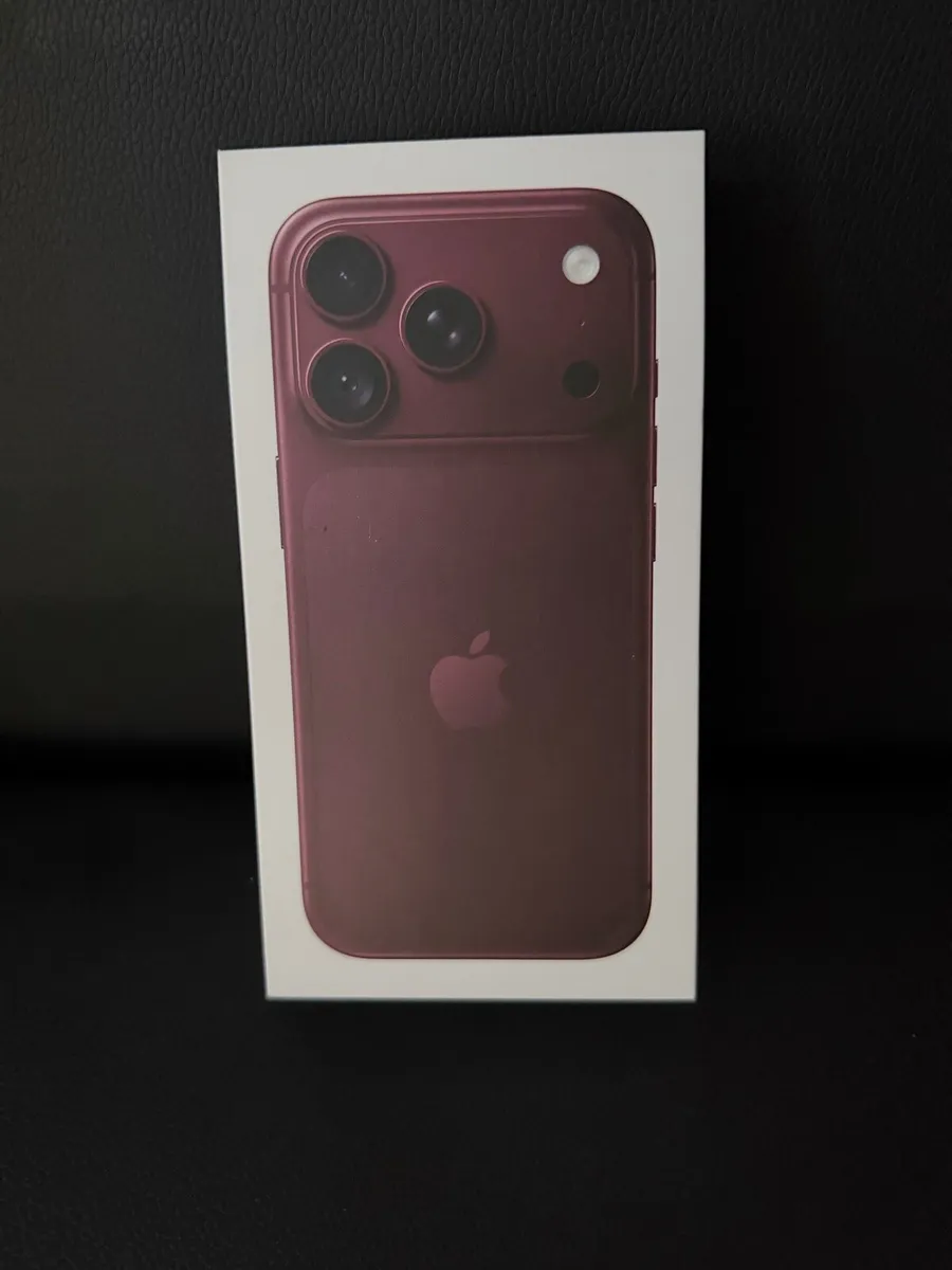 Apple iPhone 18 PRO 512GB Burgundy (SIM FREE) - Image 1