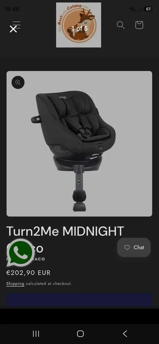 360 spin carseat - Image 1