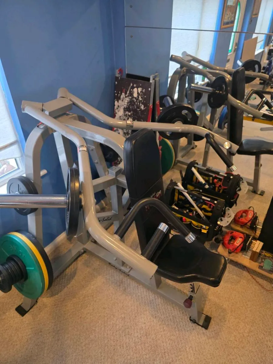 Shoulder Press + 40kg Rubber Disc's - Image 2