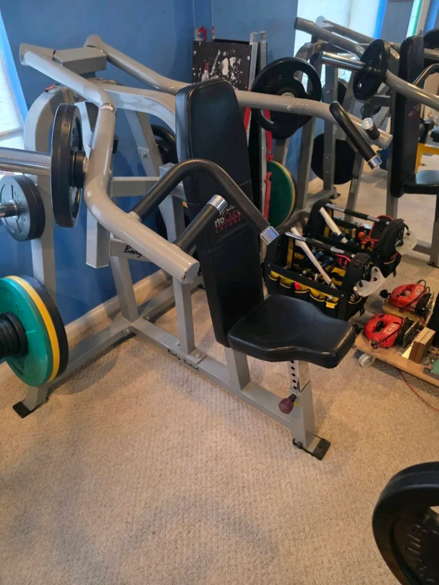 Shoulder Press + 40kg Rubber Disc's - Image 3