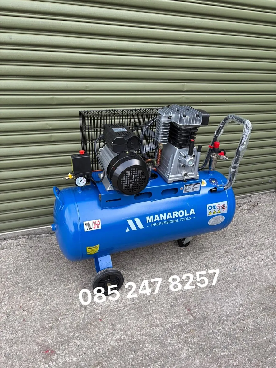 Brand New Manarola 100L Compressor - Image 2