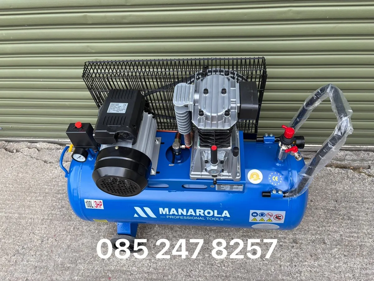 Brand New Manarola 100L Compressor - Image 4