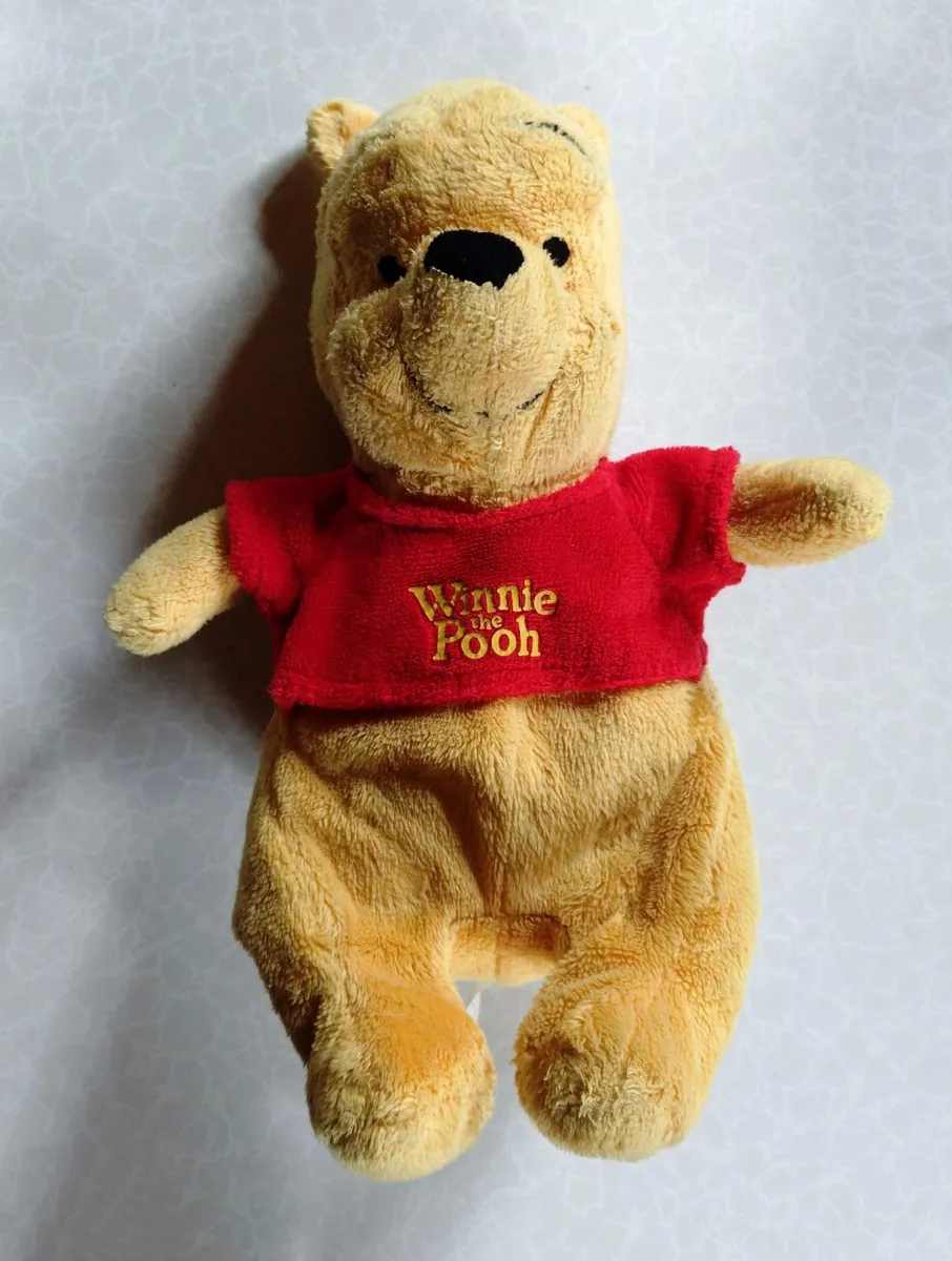 3 DISNEY TEDDIES WINNIE THE POO ETC... (USED). - Image 1