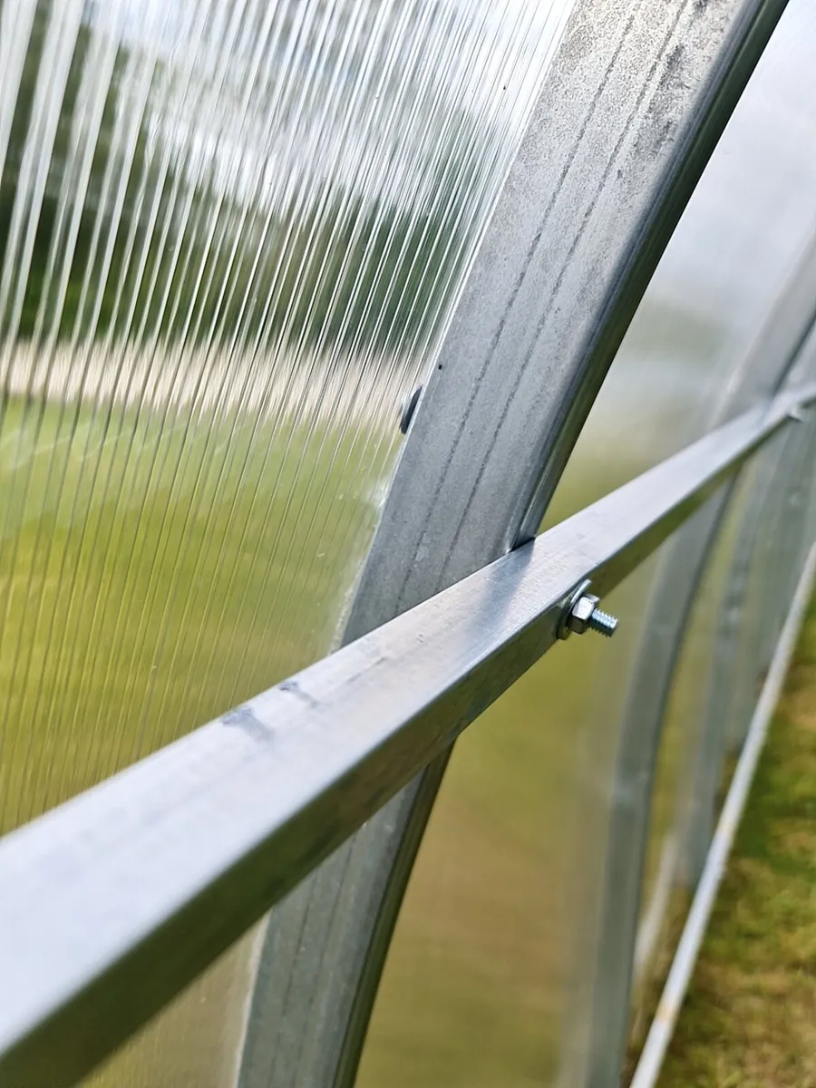 Used Polycarbonate Greenhouse 3x6m - Image 4