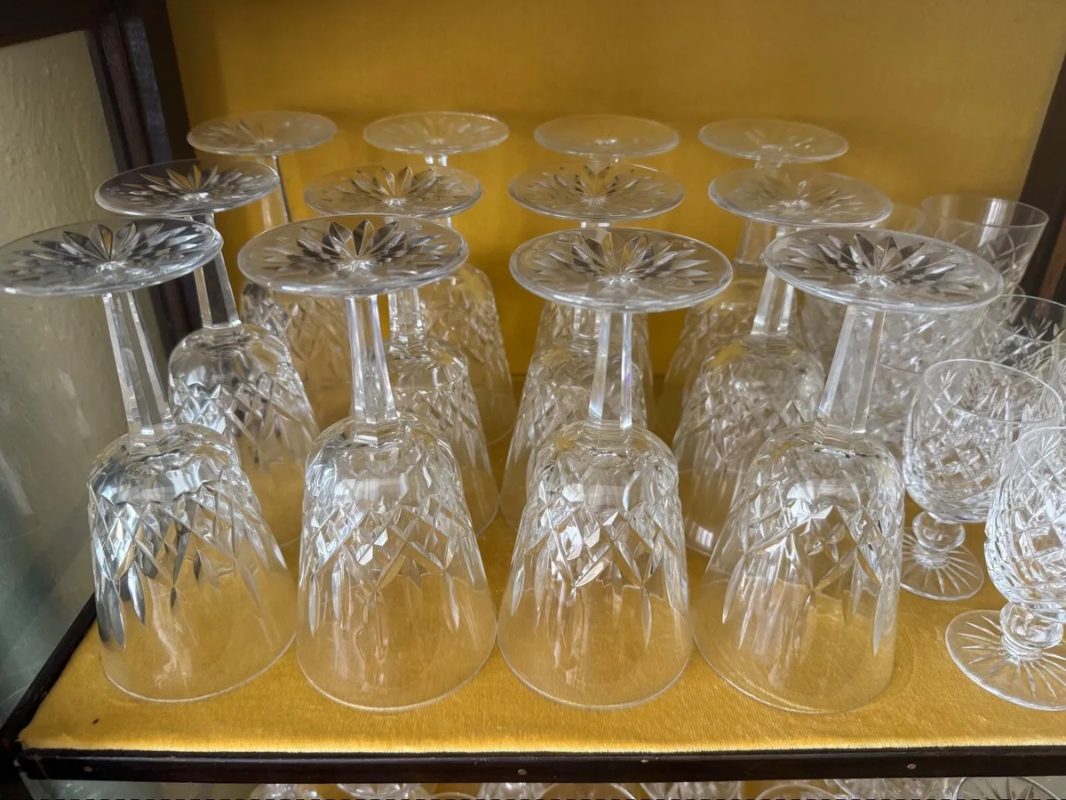 waterford crystal wine glasses