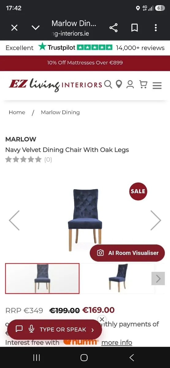 Dining Room Chairs - Image 1