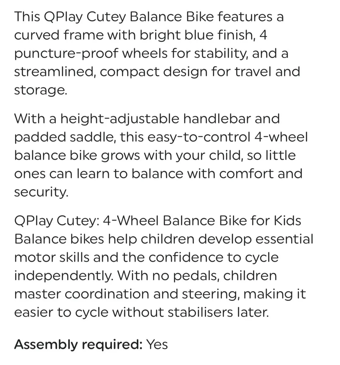 Balance Bike - Image 3