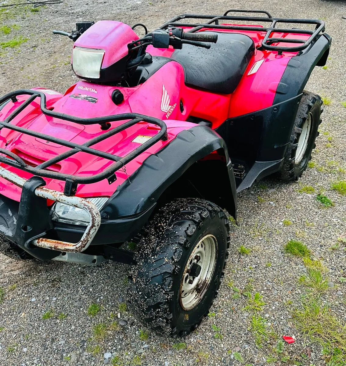 HONDA TRX 500 FOREMAN MANUAL NEEDS ATTENTION - Image 2