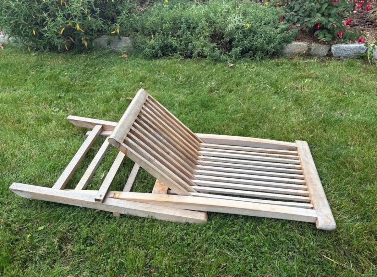 Garden Chairs (4 for sale) - Image 2