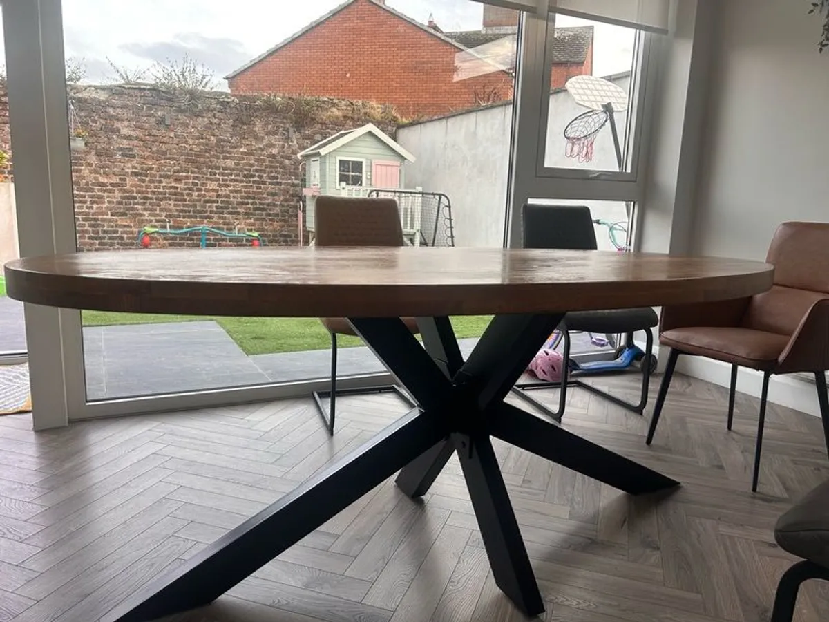dining table 6chairs - Image 2