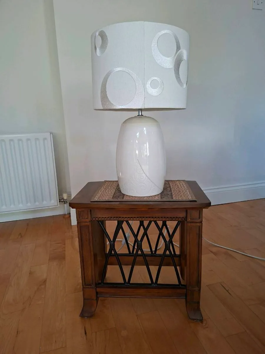 Belleek Table Lamp