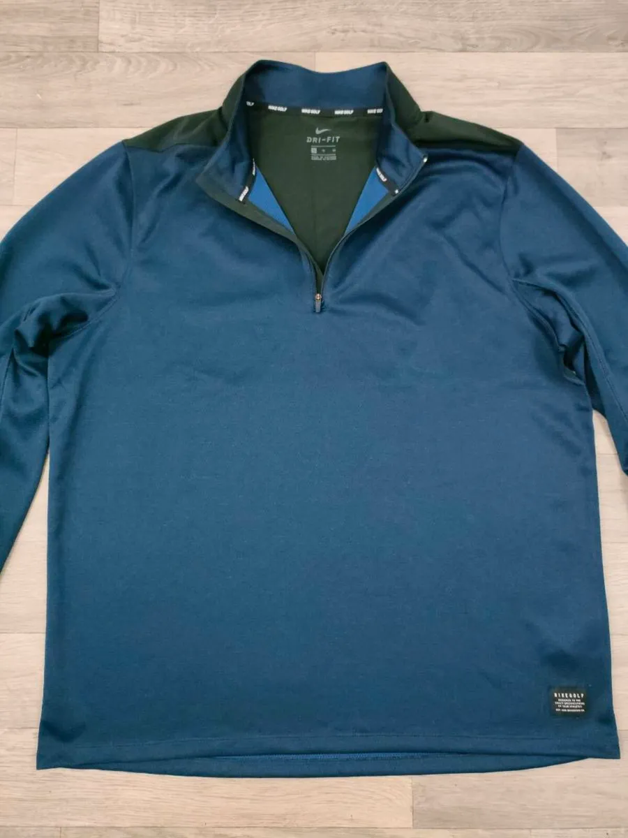 Nike Golf Half Zip Jumper Mens XL - Image 2