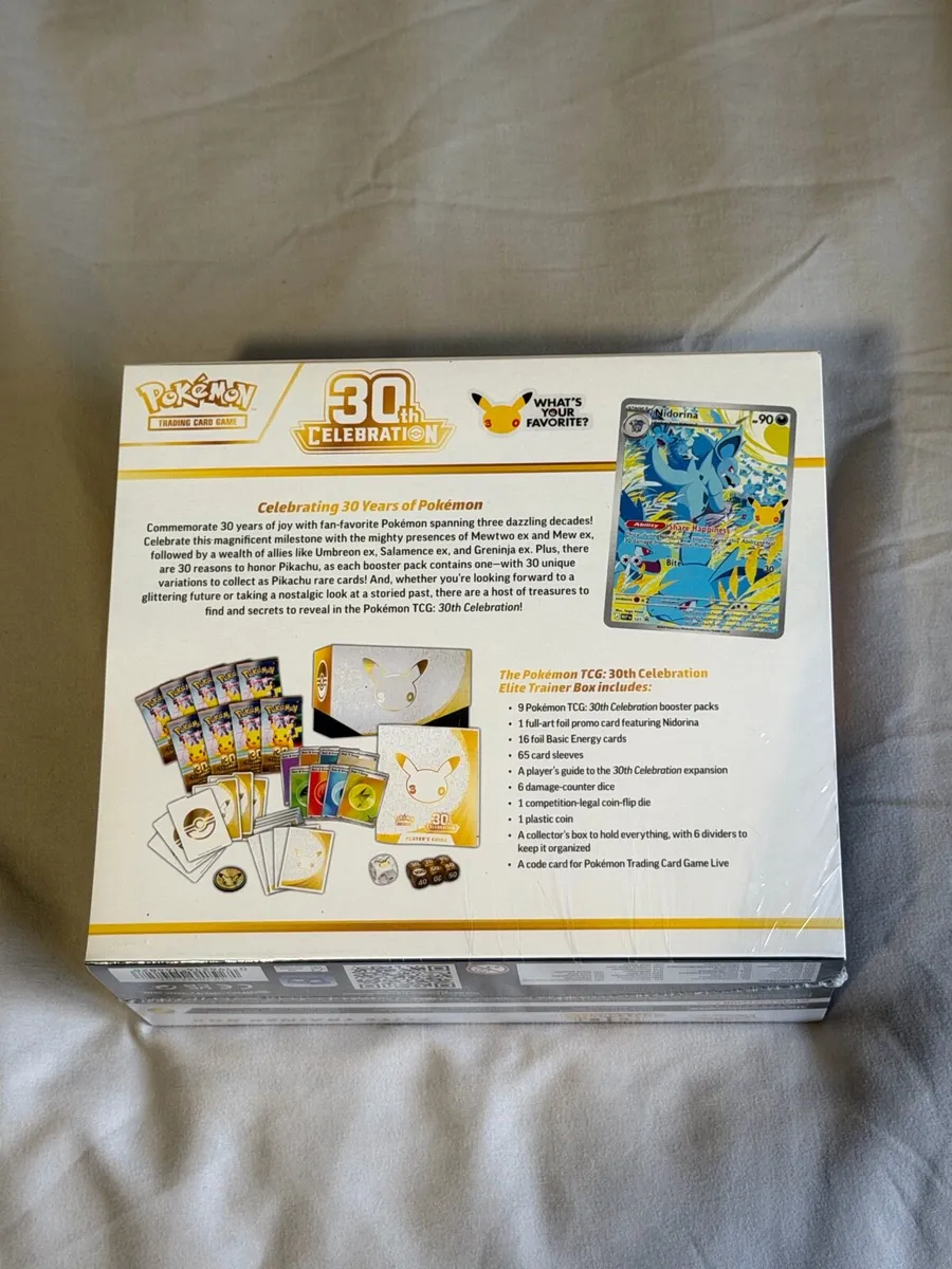 Pokemon 30th celebration elite trainer box.. - Image 2