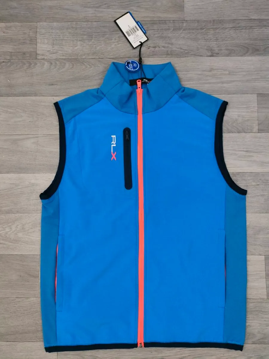 NEW RLX Ralph Lauren Golf Gilet Vest Mens Small - Image 2