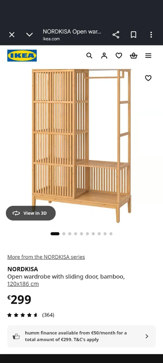 Wardrobe-Nordkisa Ikea - Image 1