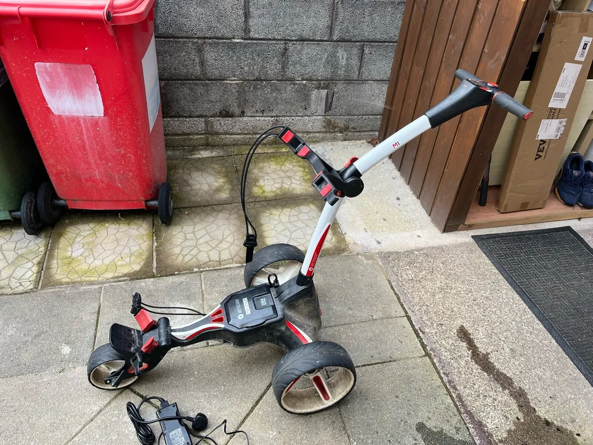 Motocaddy M1 Battery Trolley - Image 1