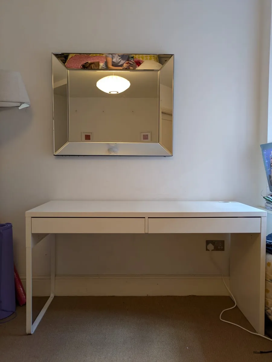 MICKE
Desk, white, 142x50 cm - Image 2