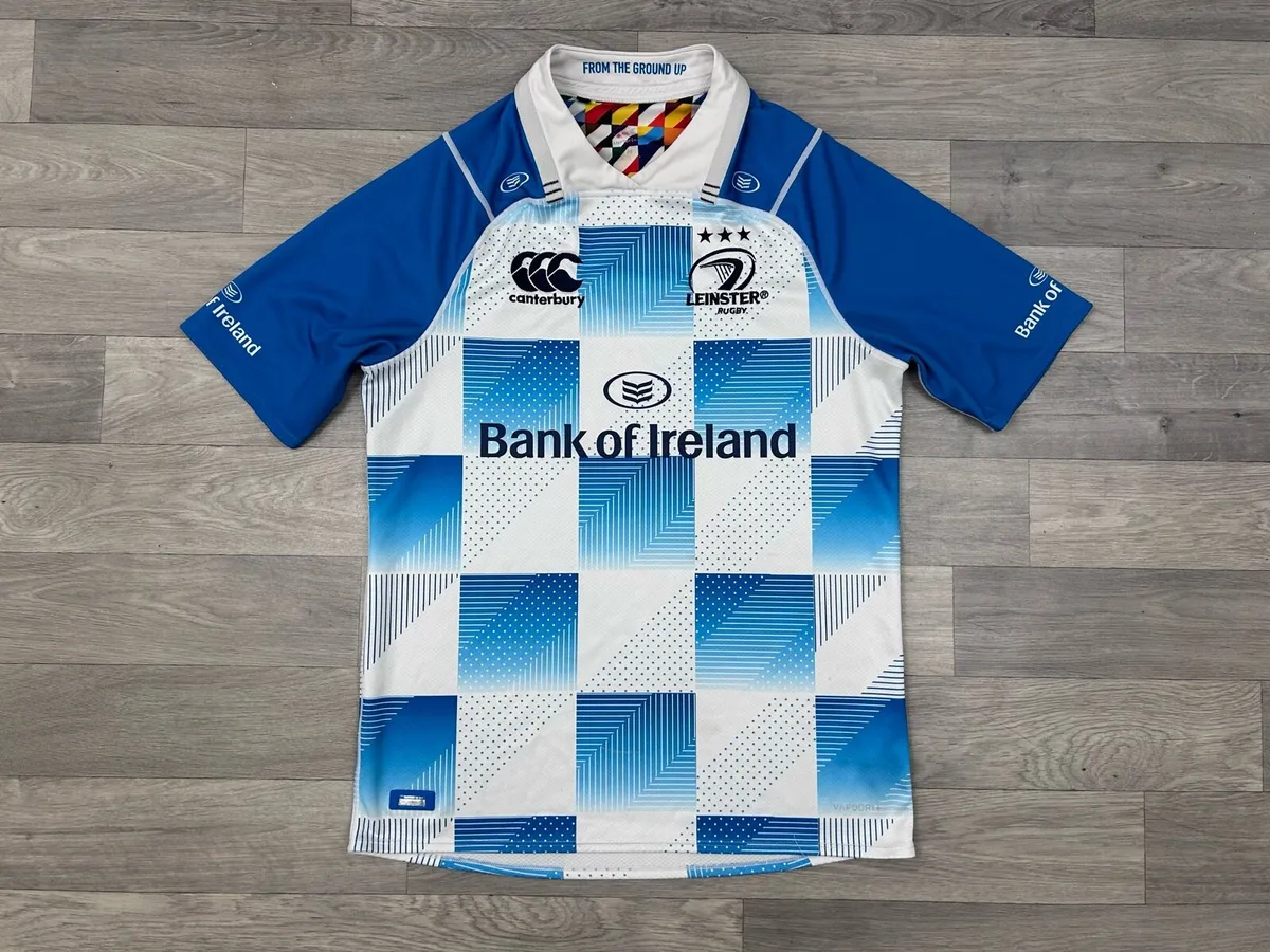 Canterbury Leinster Rugby Jersey Shirt Mens Medium - Image 1