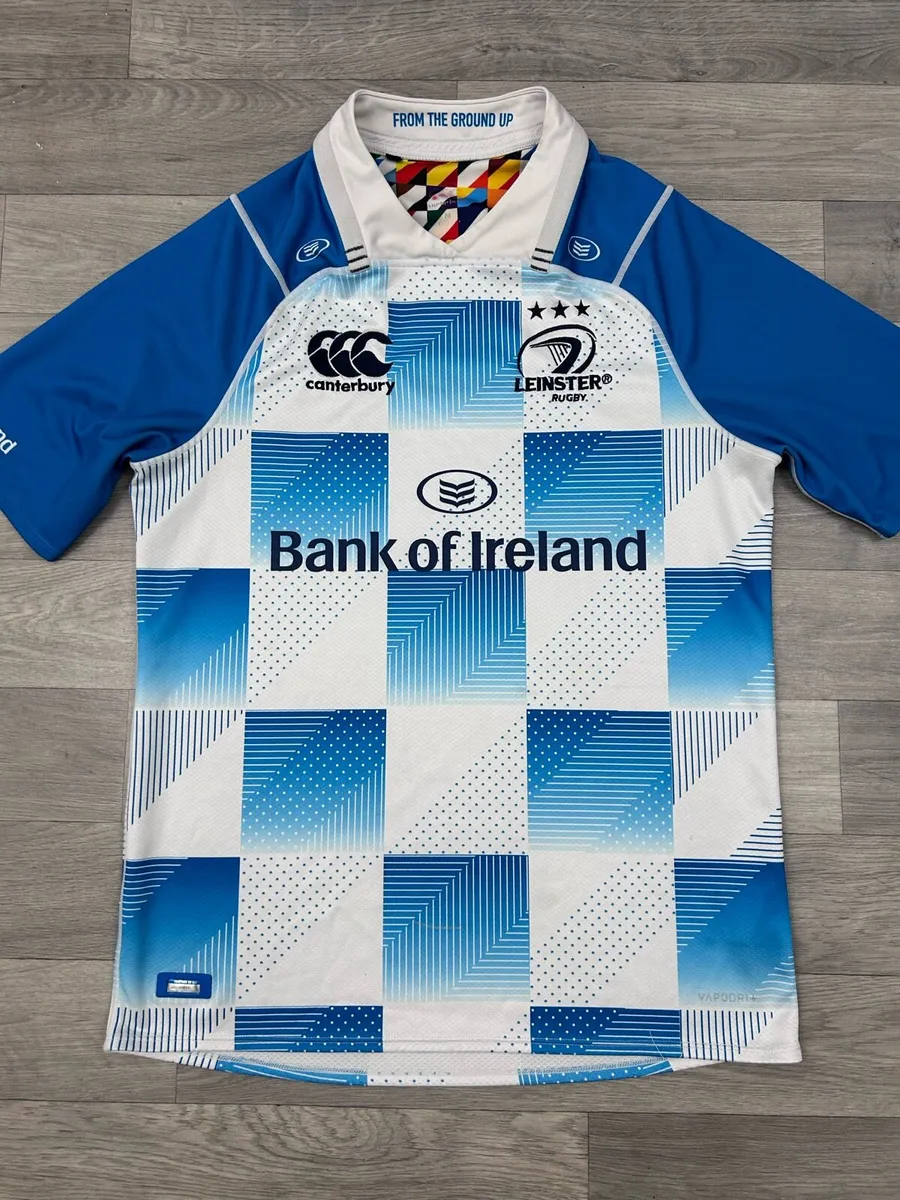 Canterbury Leinster Rugby Jersey Shirt Mens Medium - Image 2