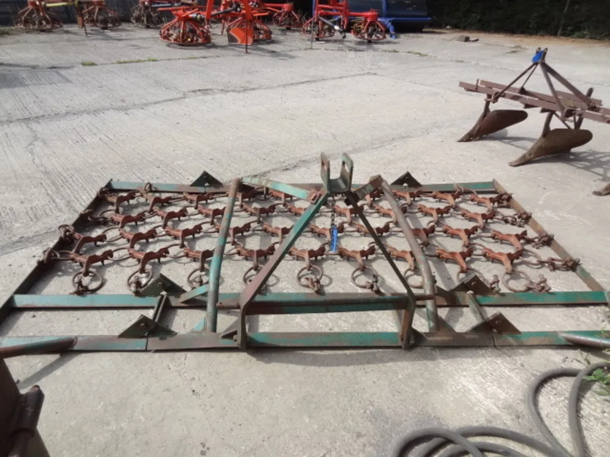 10FT Mounted Chain Harrow - Image 2
