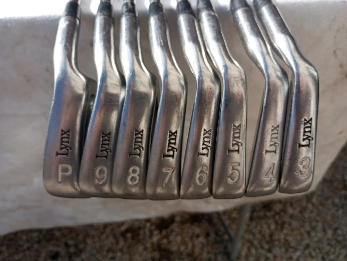 Lynx Golf irons.  Right handed clubs. - Image 4