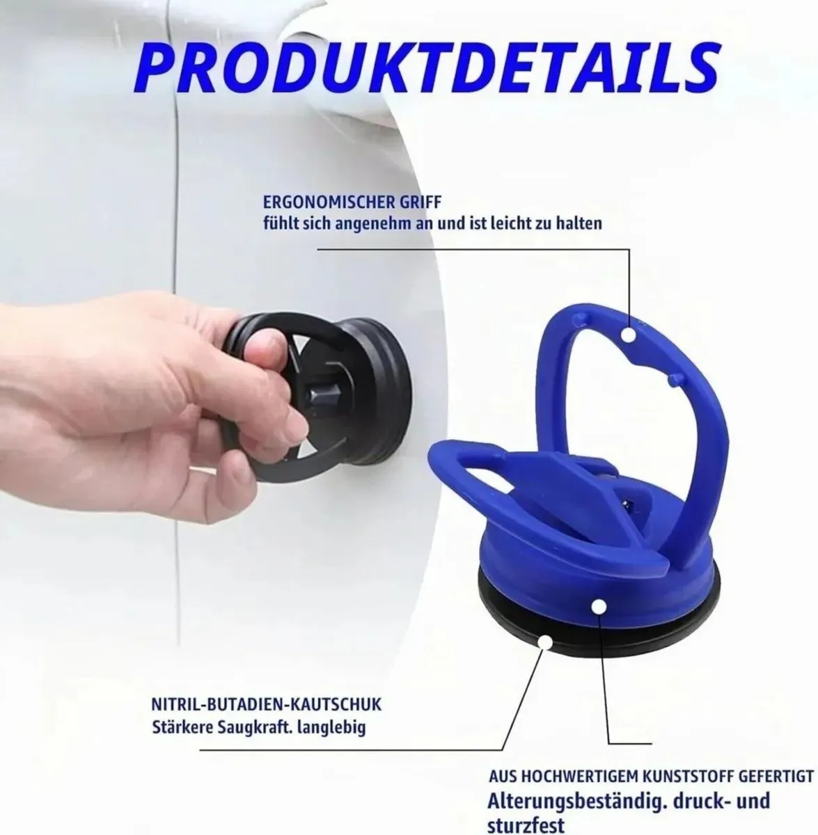 Dent Puller 2 Pack Suction Cup Auto Repair Tools - Image 1