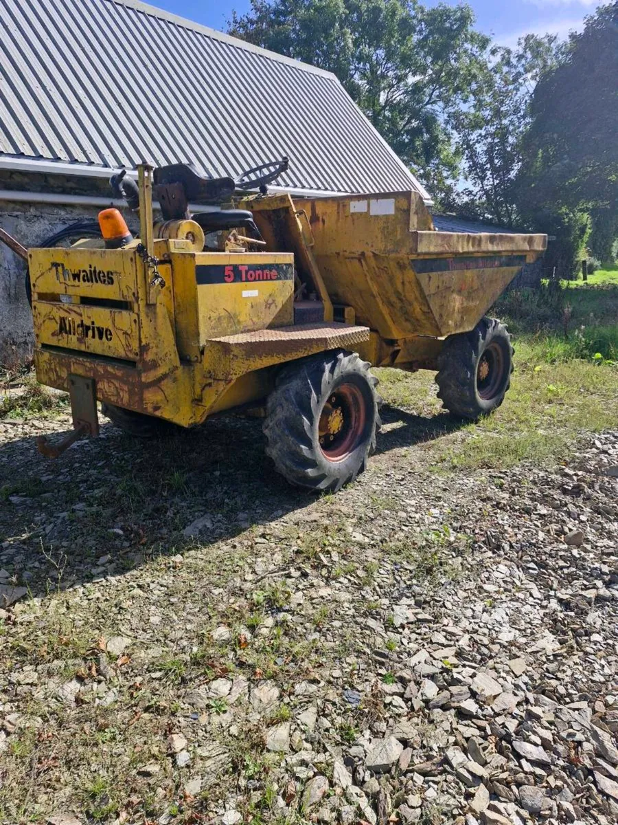 Thwaites 5 tonne dumper - Image 1