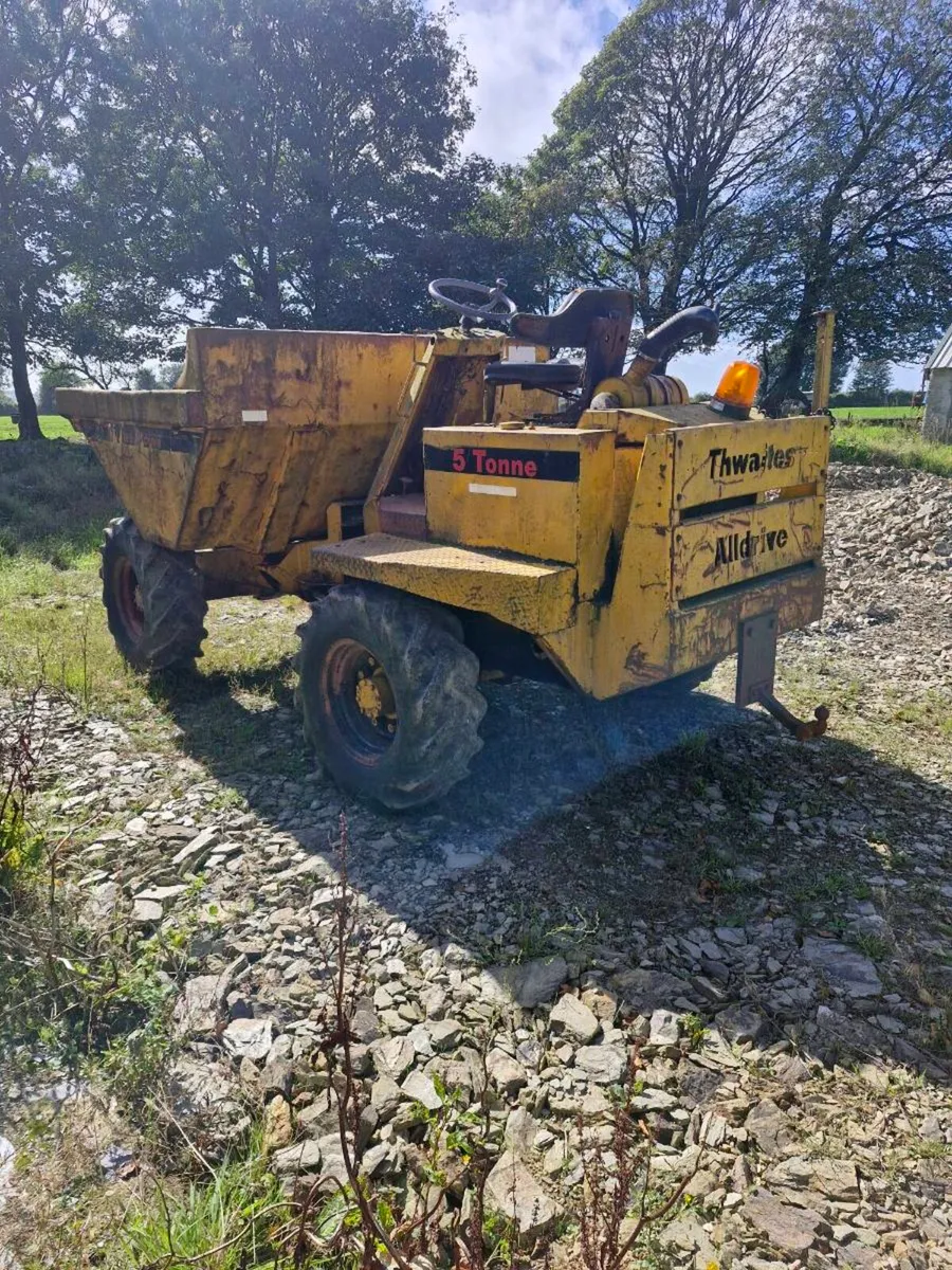 Thwaites 5 tonne dumper - Image 2