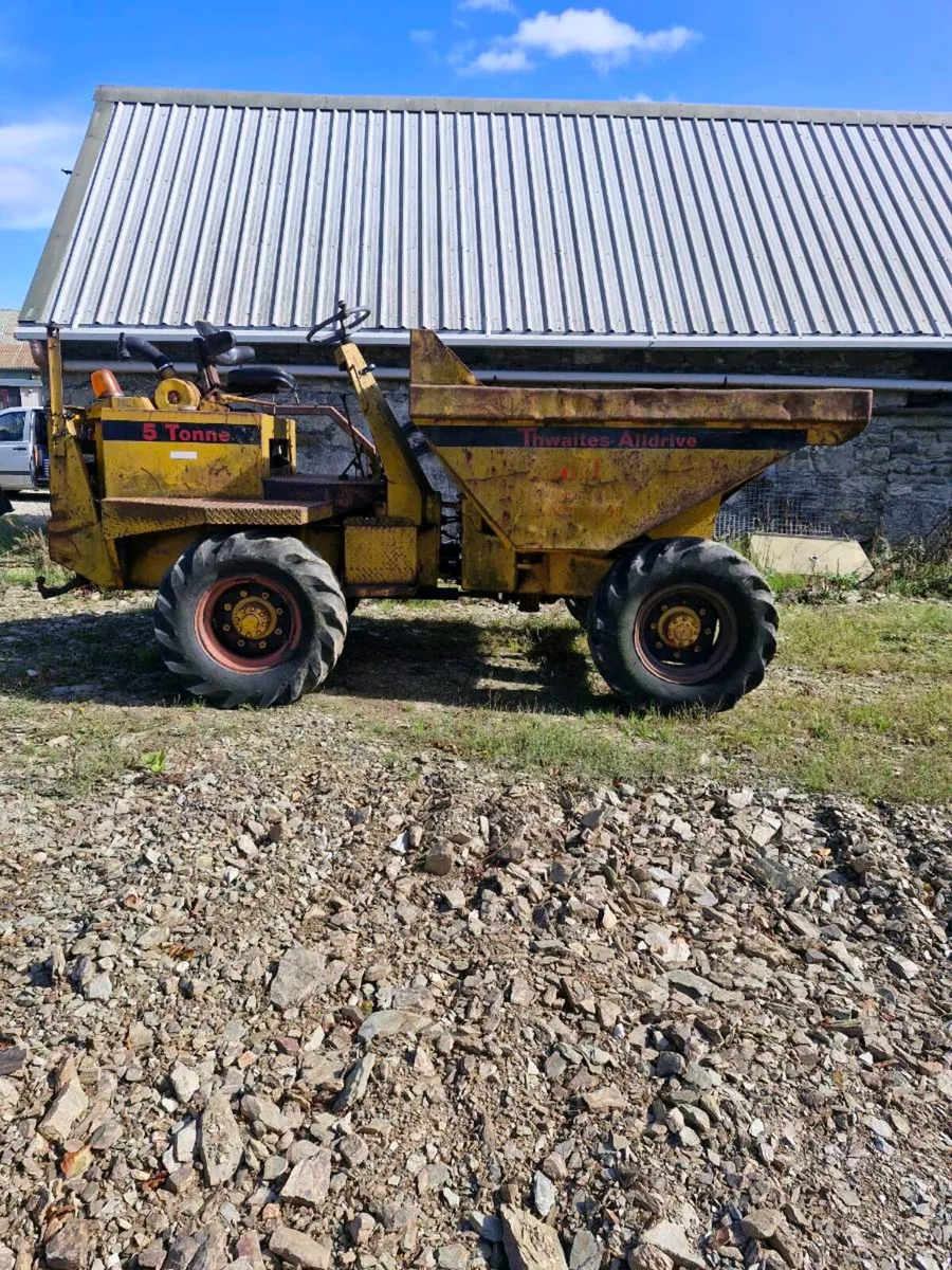 Thwaites 5 tonne dumper - Image 4