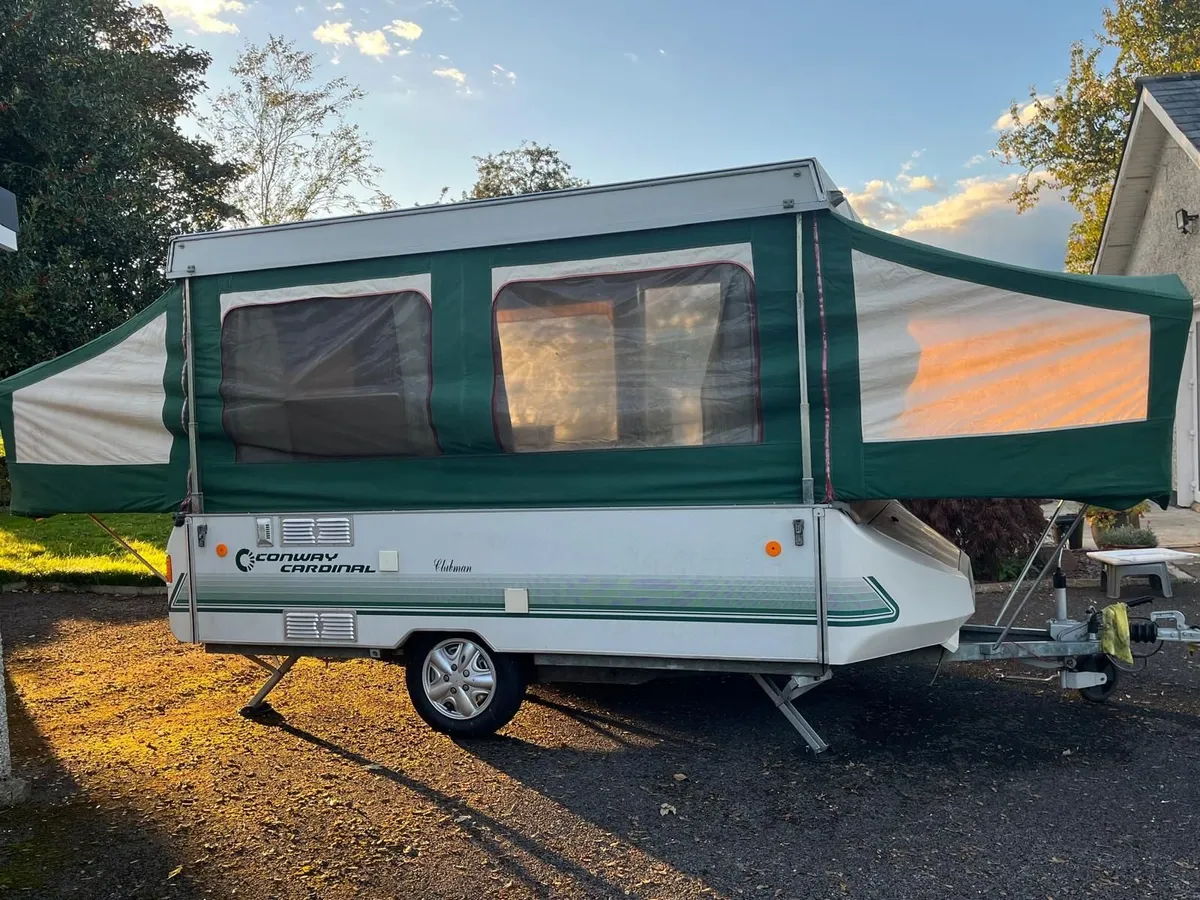 Trailer Tent Conway Cardinal Solid Top - Image 1