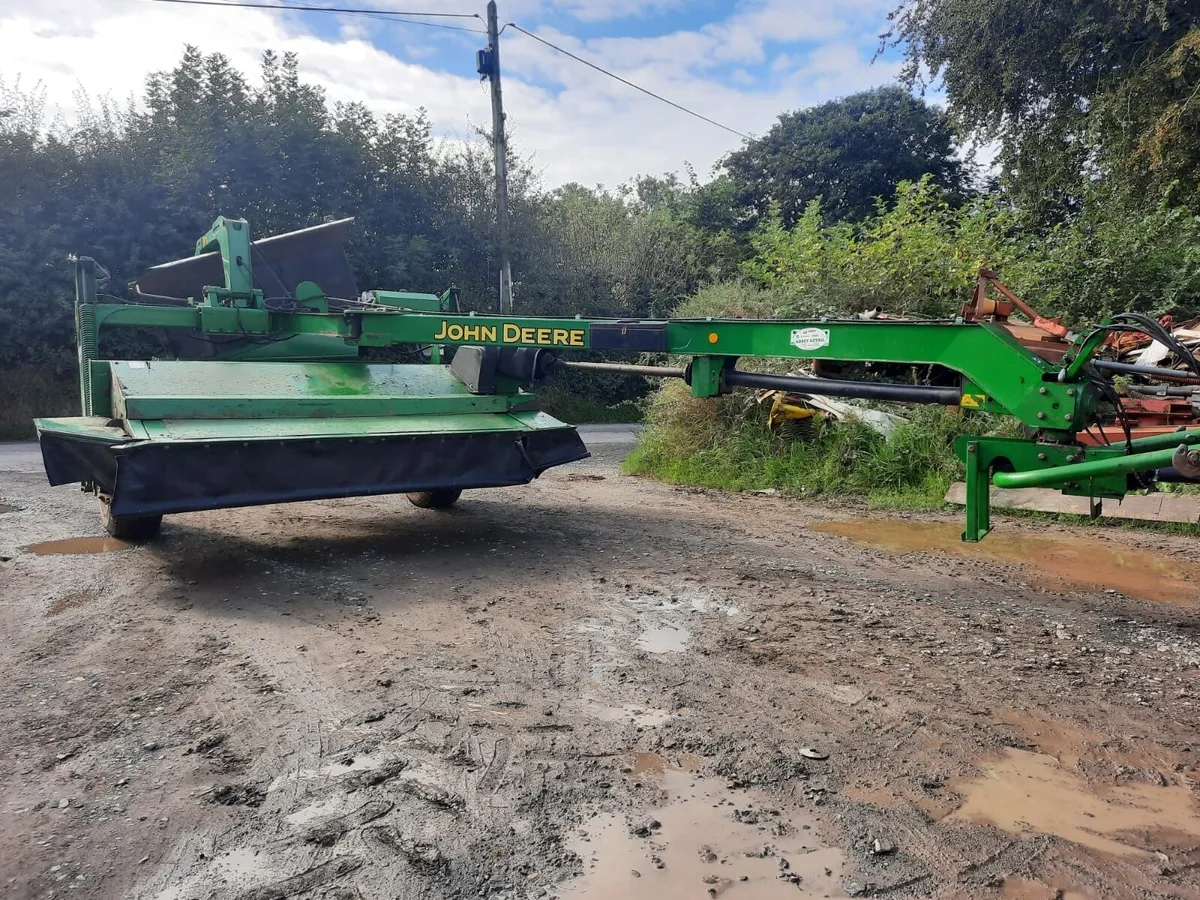 John Deere 530 with grouper - Image 1