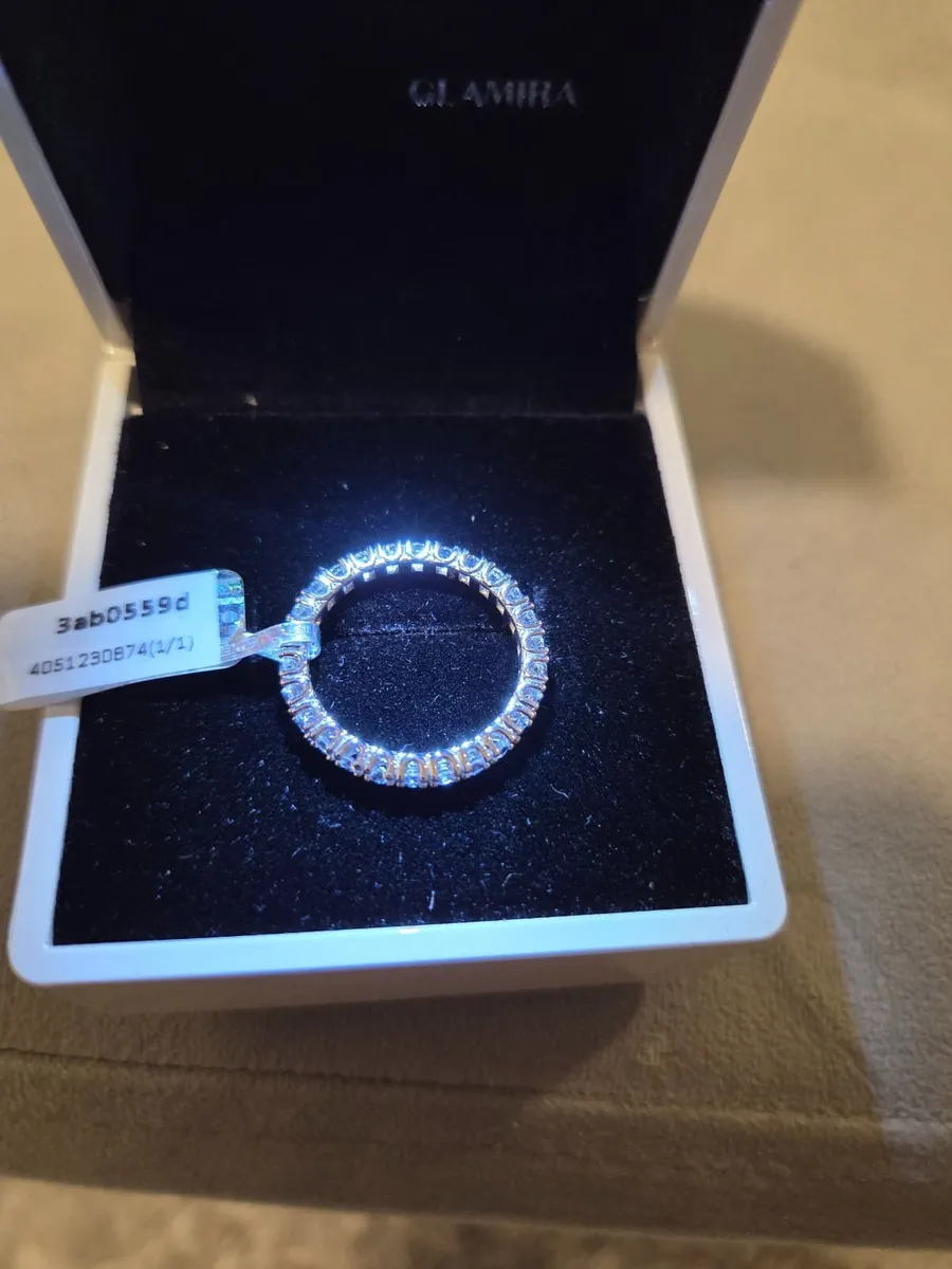 White Sapphire Ring - Brand New - Image 3