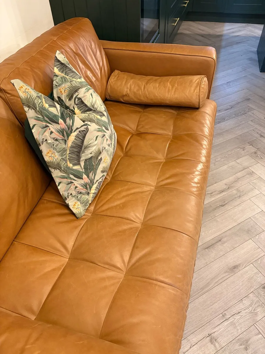 Scott Charme Cigar 2 seater couch - Image 4