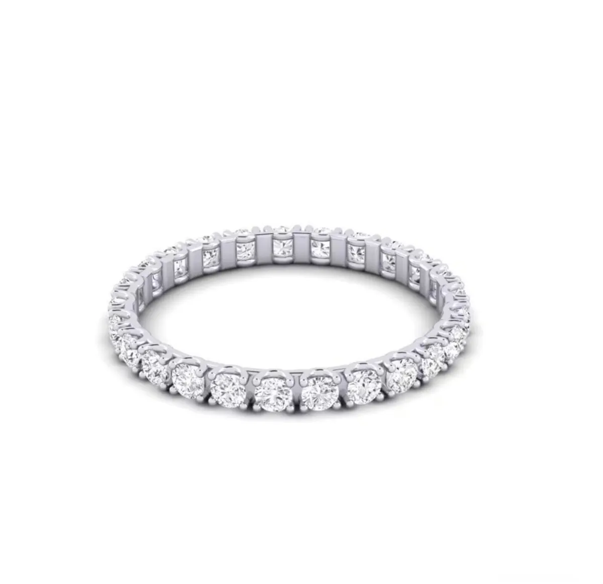 White Sapphire Ring - Brand New - Image 4