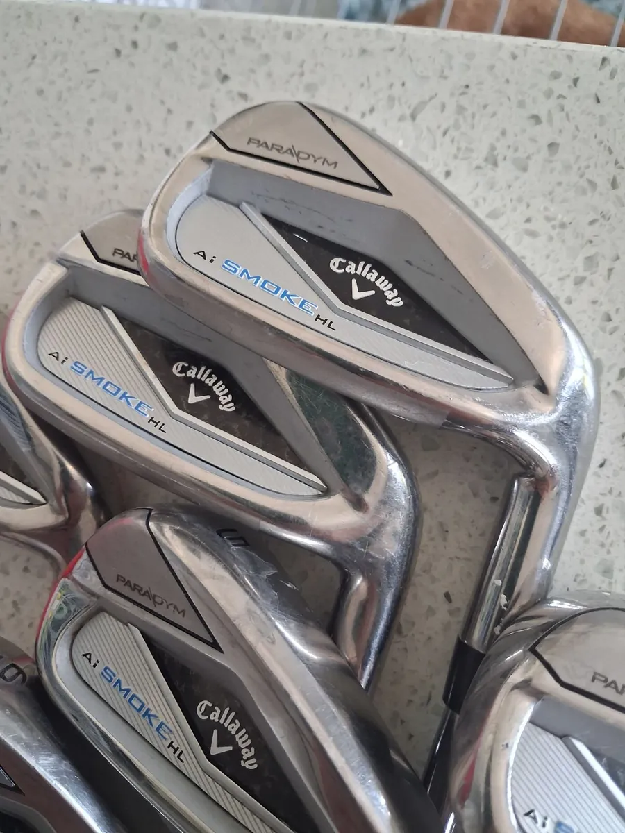Callaway Paradym Ai smoke HL Irons - Image 1