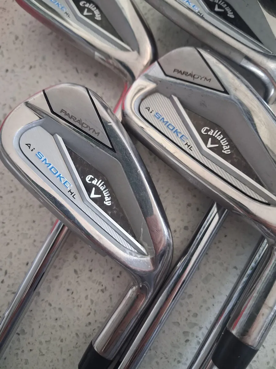 Callaway Paradym Ai smoke HL Irons - Image 3