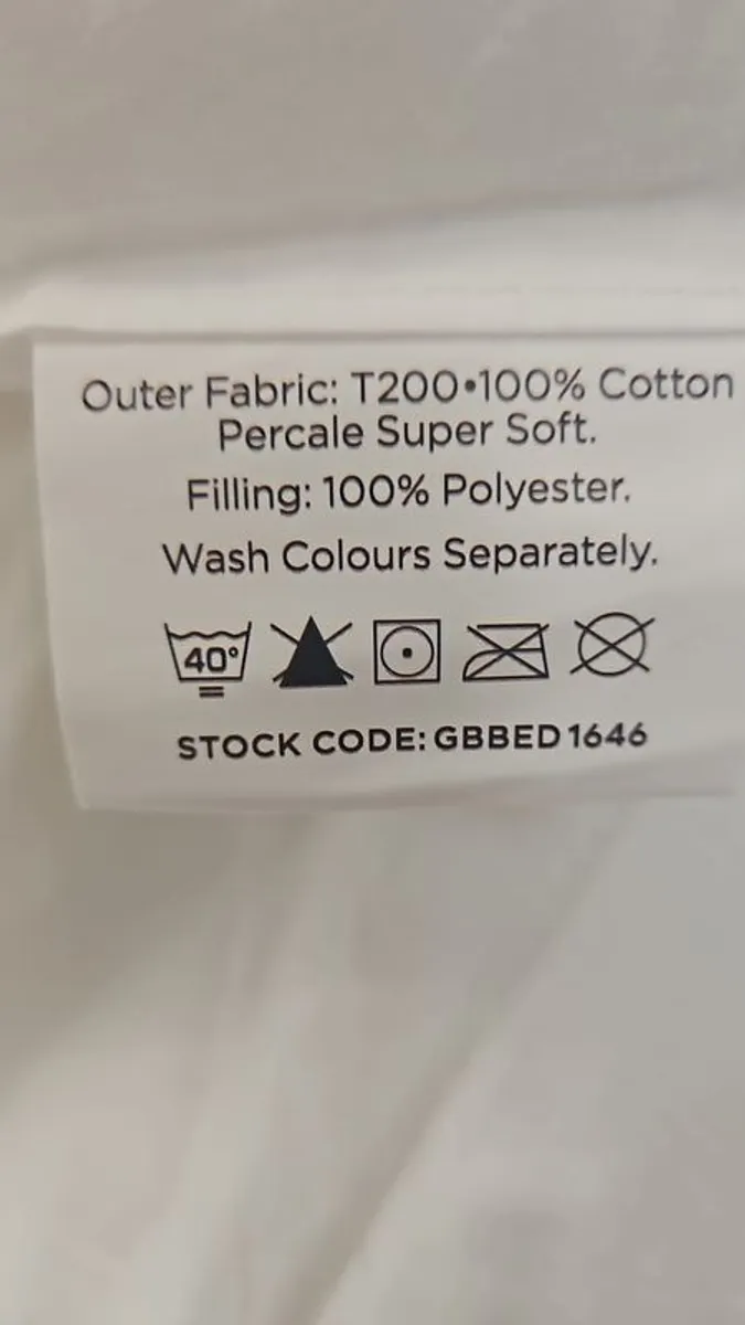10x NEW Luxury Hotel Double Duvet 10.5 Tog - Image 4