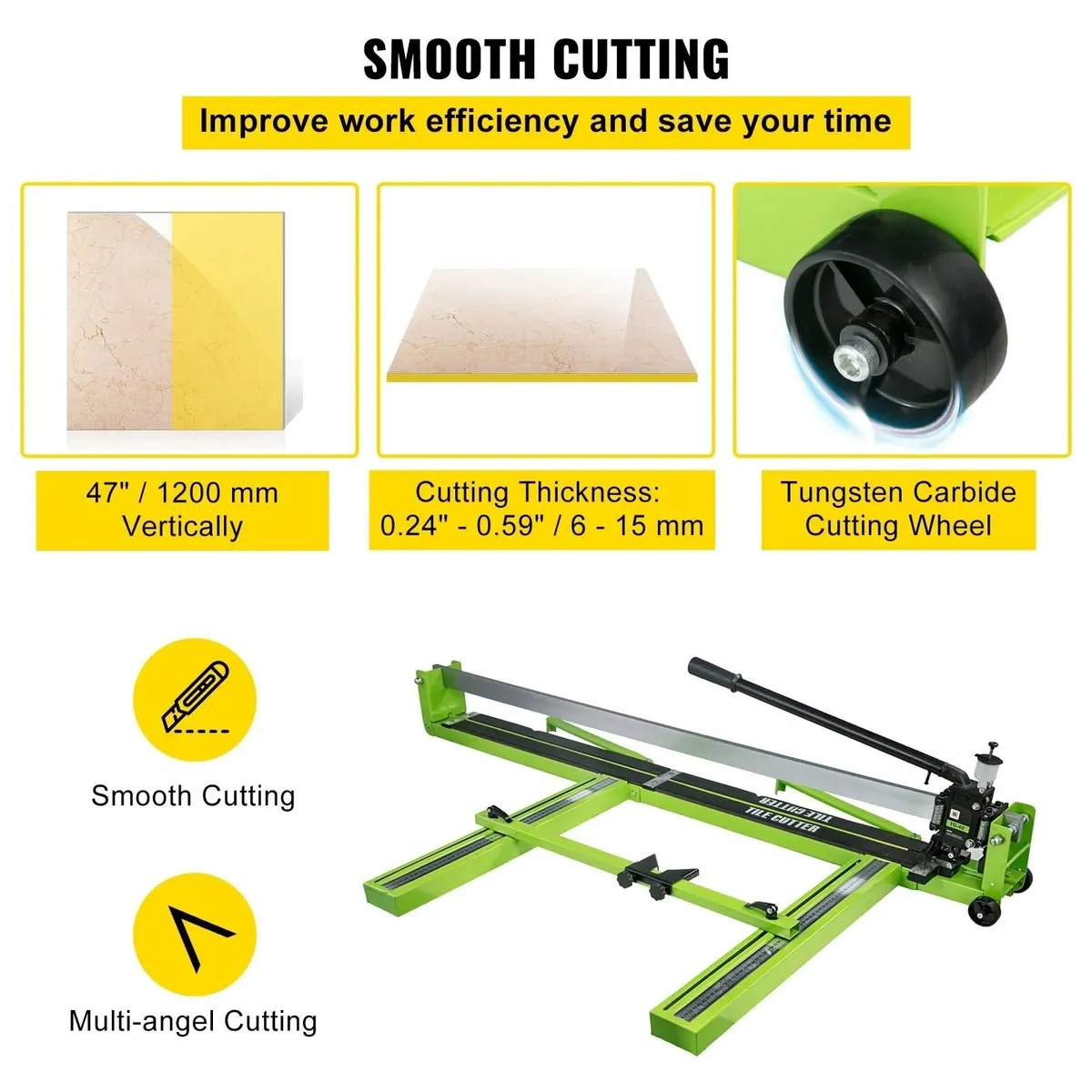 47 Inch Tile Cutter Ceramic Porcelain Cutting Tool - Image 1