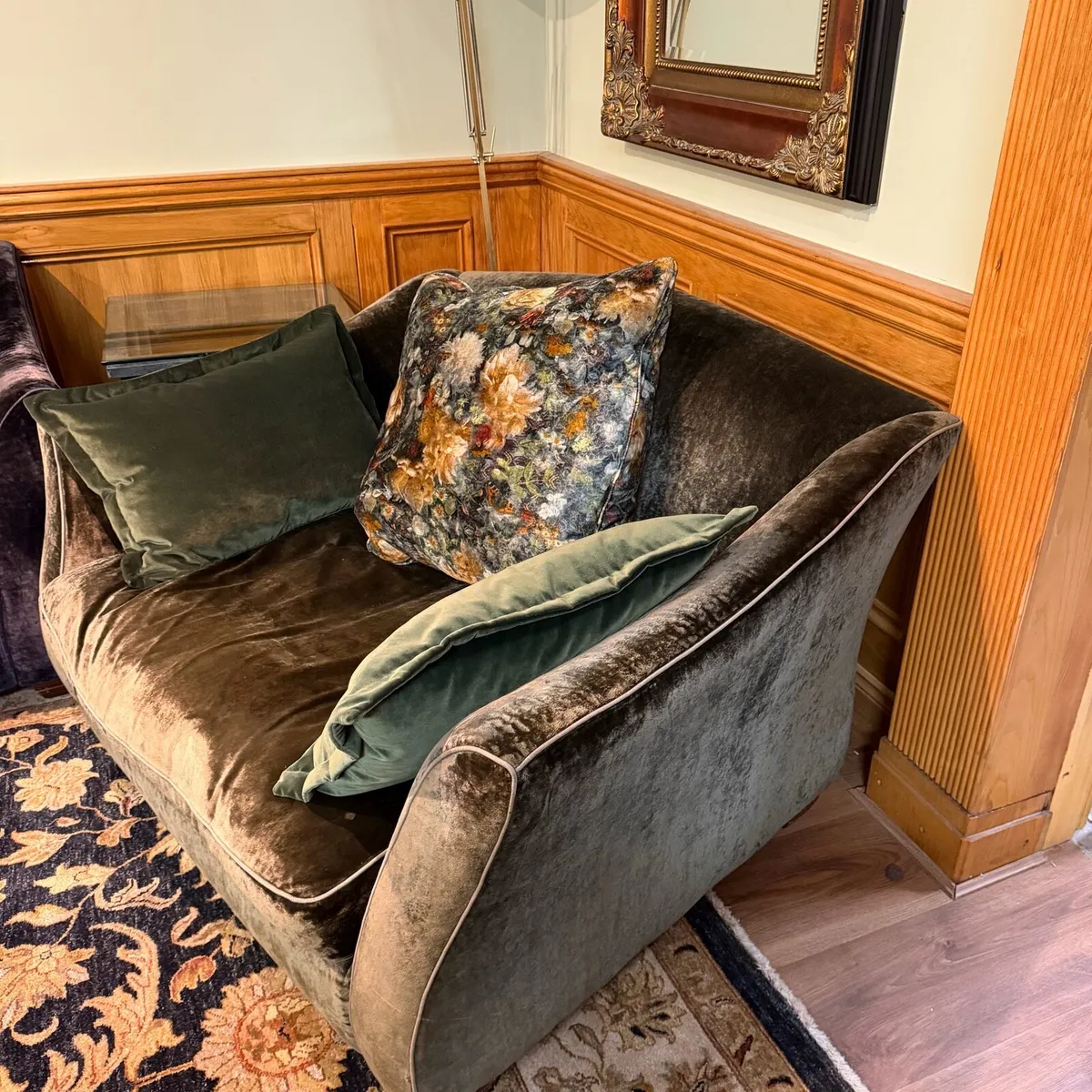 Spink Edgar sofa and chair - Image 1