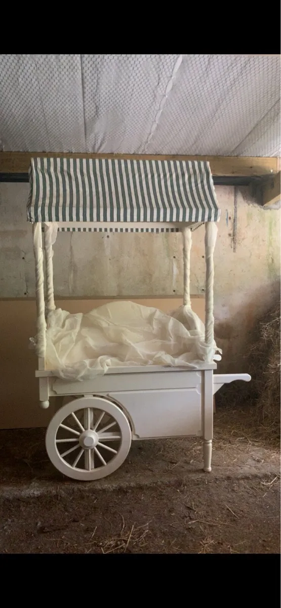 Handmade Indoor Sweet Trolley - Image 1