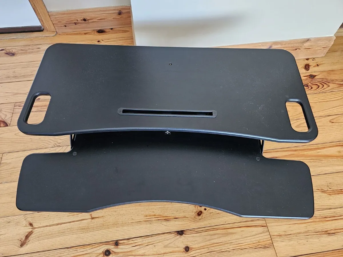 Height Adjustable Sit-Stand Desk Convertor - Image 3